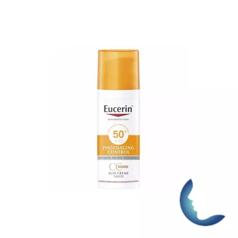 EUCERIN SUN PHOTOAGING CONTROL CC CREME TEINTEE SPF50+ 50ML