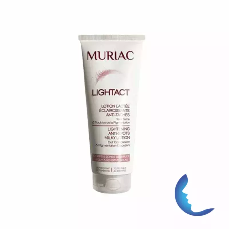 Muriac Lightact Lotion Lactée Eclaircissante Antitaches, 200ml