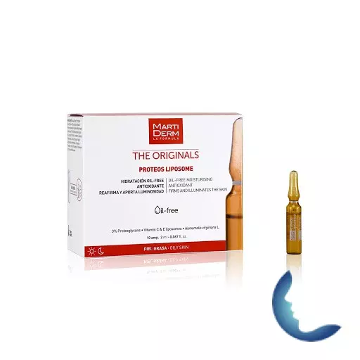 MARTIDERM The originals Proteos liposome 10 Ampoules – OILY SKIN