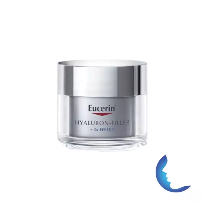 EUCERIN Hyaluron-Filler 3x Effect Soin de Nuit, 50ml