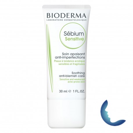 Bioderma – Sebium Sensitive – Soin Apaisant Anti-Imperfections, 30ml