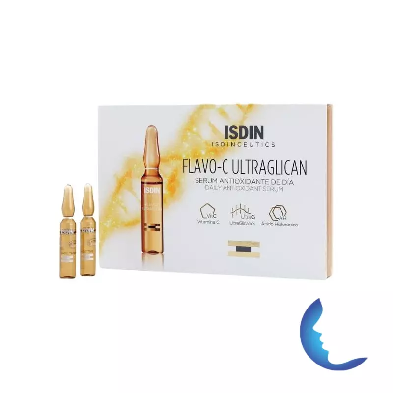 Isdin Flavo-C Ultraglican Sérum Antioxydant Day, 10*2ml Ampoules