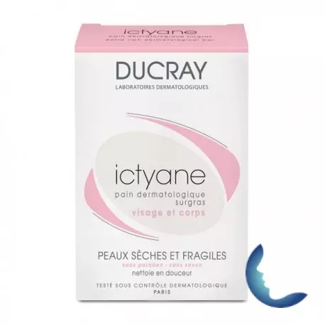 Ducray ICTYANE Pain dermatologique surgras, 200g