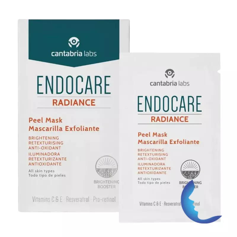 Endocare radiance peel mask mascarilla exfoliante 5*6ml