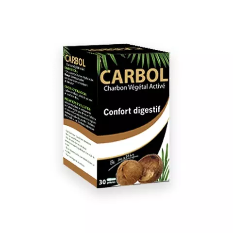 Biohealth Carbol Charbon Vegetal 30 Gelules
