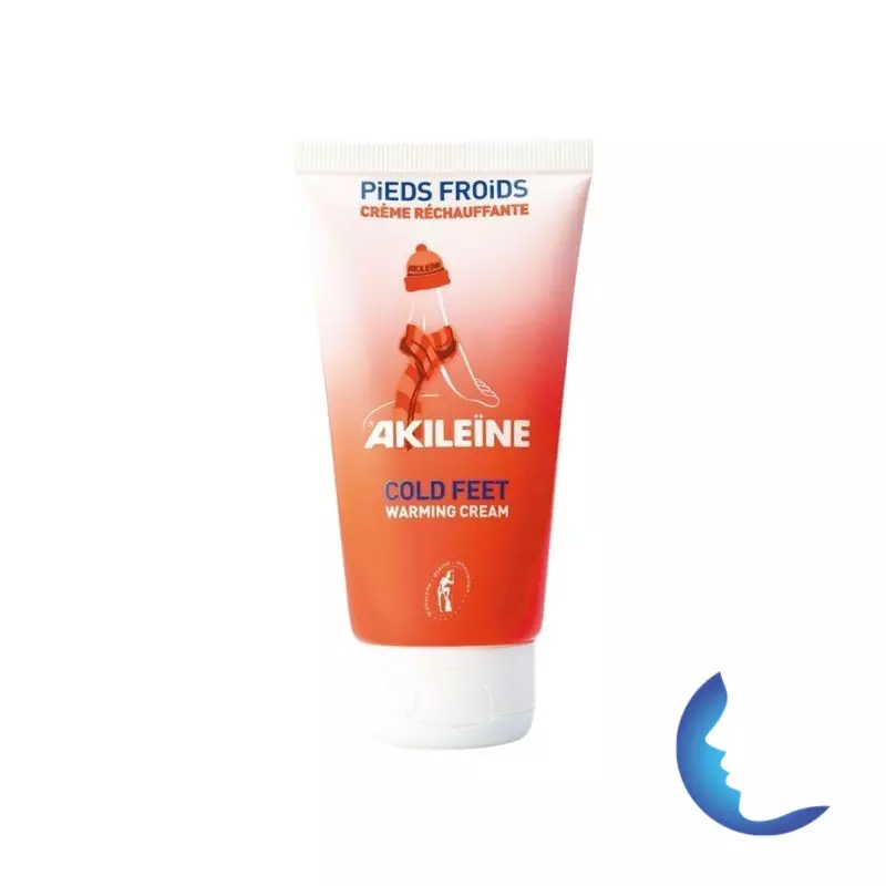 Akileine Crème Réchauffante Pieds Froids, 75ml