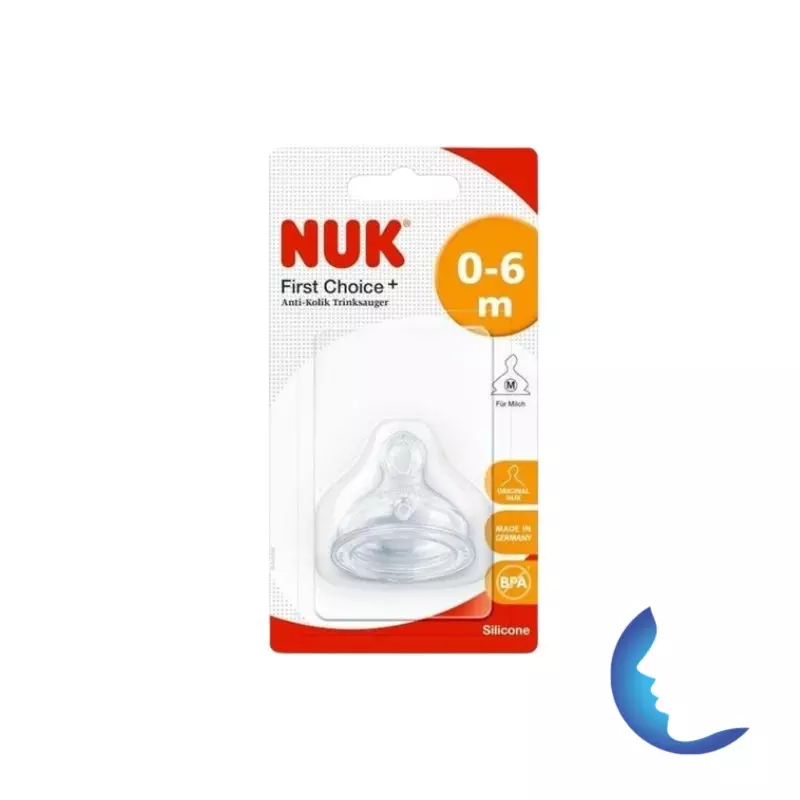Nuk First Choice Tetine 0-6 Mois Taille M
