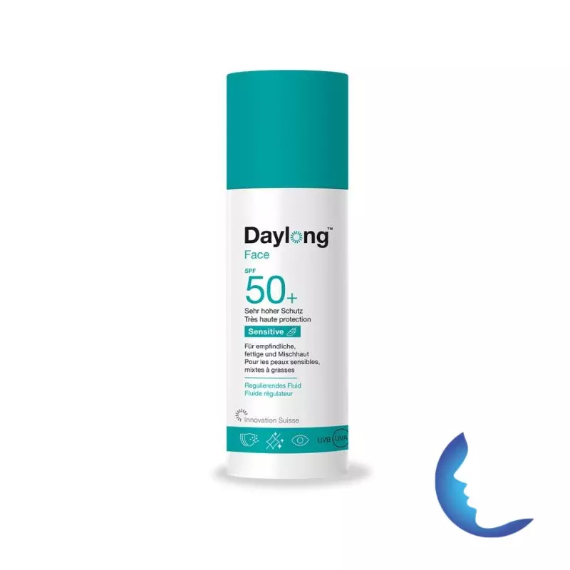 Daylong Face Sensitive Fluide Régulateur SPF50+, 50ml