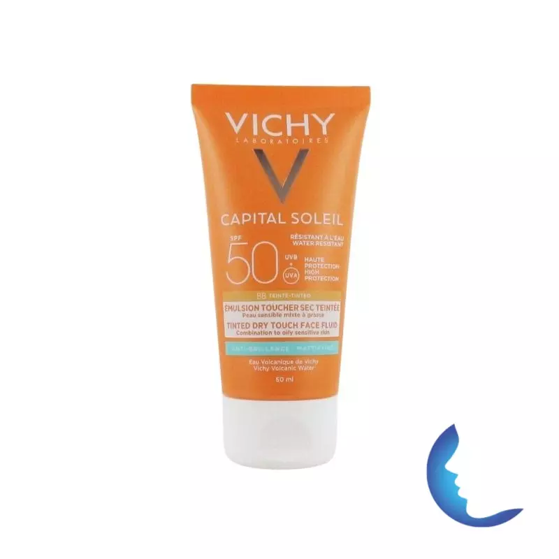Vichy Capital Soleil Emulsion Toucher Sec Teinté, 50ml
