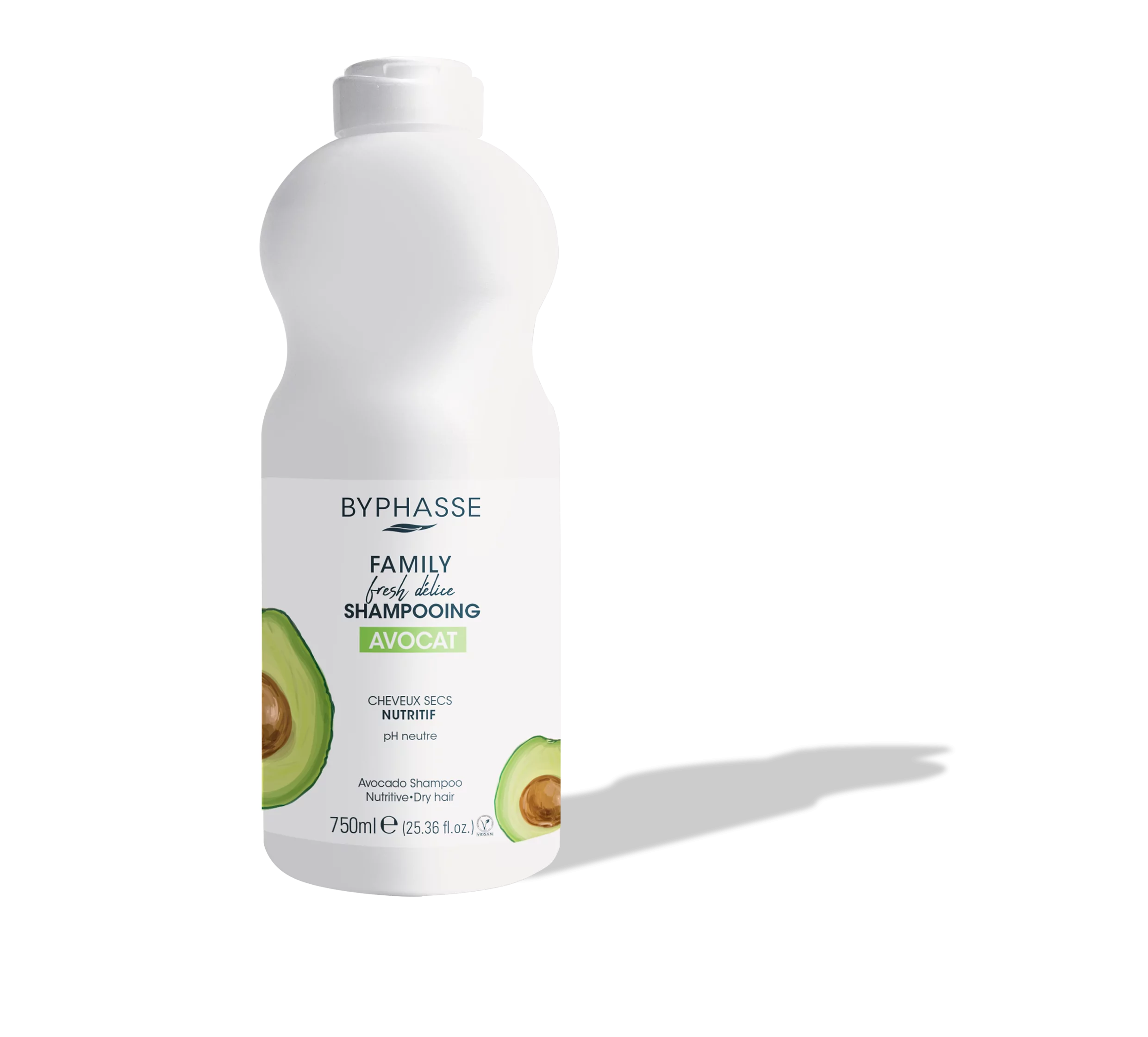 Byphasse Shampooing Cheveux Secs Family Fresh Délice 750ml