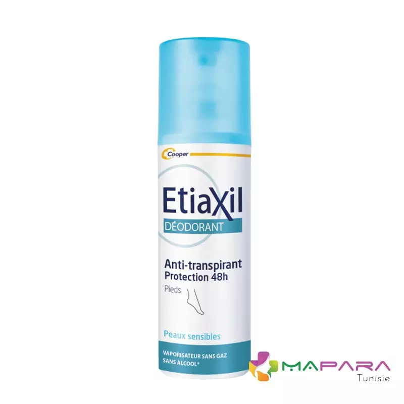 ETIAXIL Anti-transpirant Pieds Protection 48h 100ml