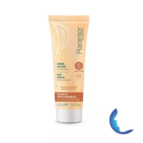 Placentor Crème Solaire Invisible Spf50, 40ml