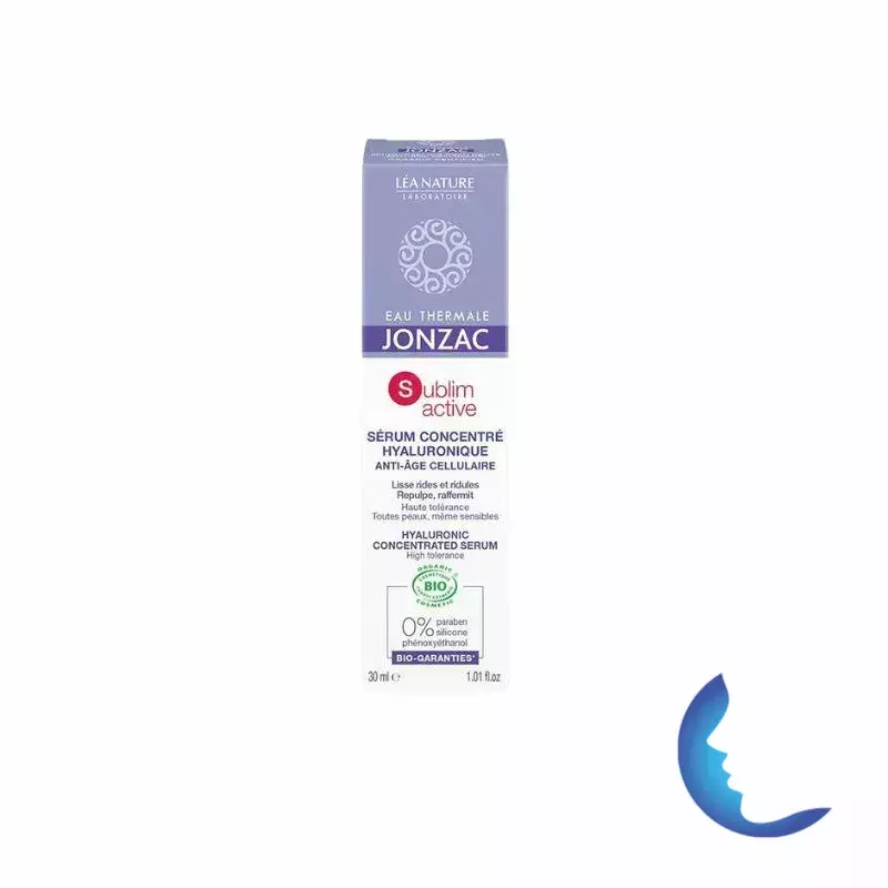 Jonzac Sublimactive Sérum Concentré Hyaluronique Anti-âge Cellulaire, 30ml