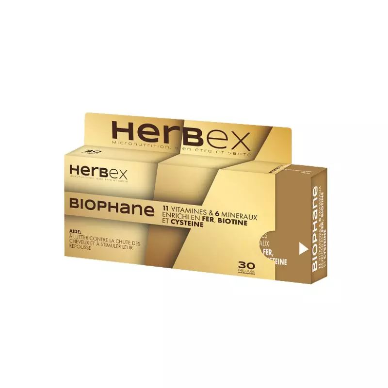Herbex Biophane 11 Vitamines & Minéraux, 30 gélules