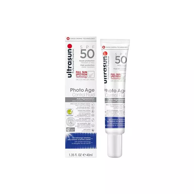 Ultrasun Photo Age Control Fluide Anti-pigmentation Spf50, 40ml