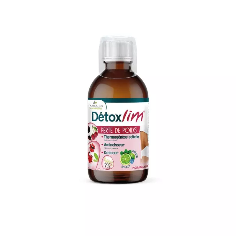 3 Chênes Detox Lim Perte De Poids Saveur Mojito, 500ml