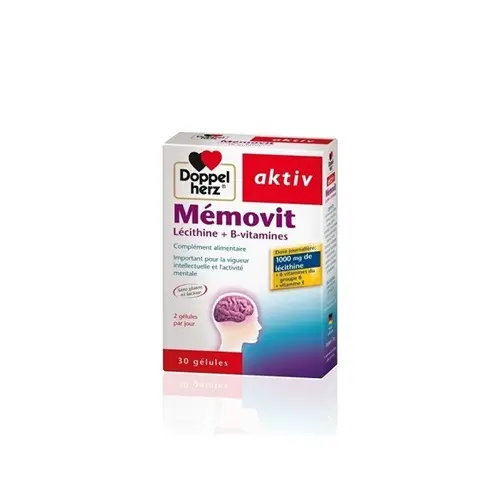 AKTIV MEMOVIT Lécithine + B-vitamines, 30 Gélules