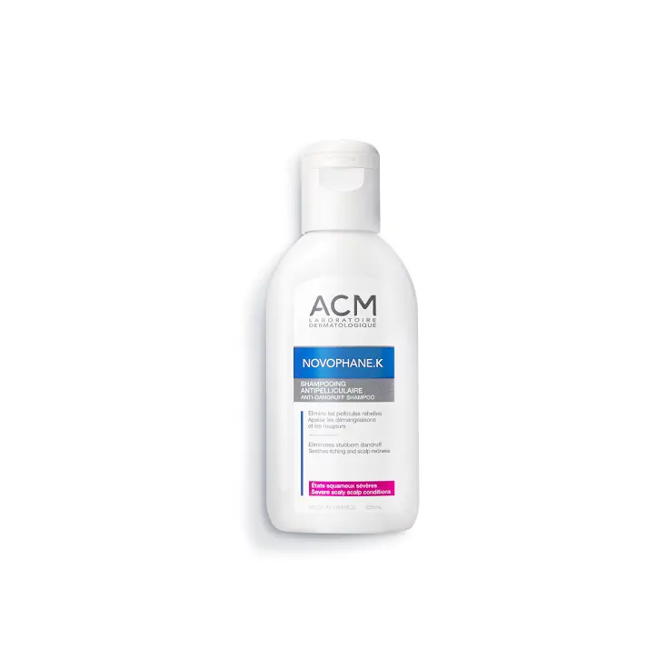 ACM Novophane K Shampoing Etats Squameux Sévères, 125 ml