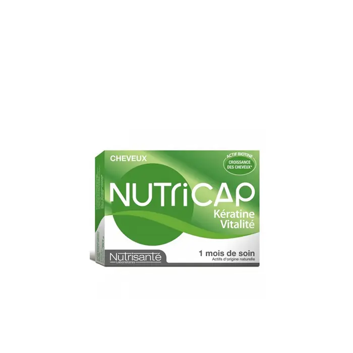 NUTRICAP KERATINE VITALITE CHEVEUX, 30 CAPSULES