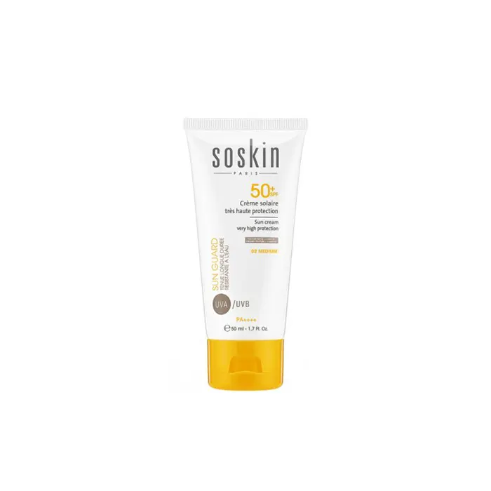 SOSKIN 03 CREME SOLAIRE TEINTEE MEDIUM DEEP SPF50+, 50 ml