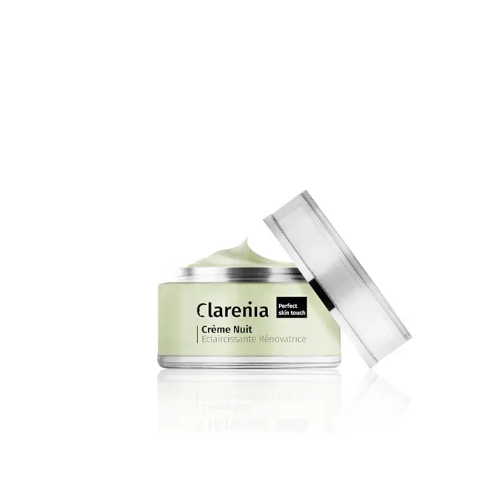 CLARENIA CRÈME DE NUIT ECLAIRCISSANTE & RÉNOVATRICE PMG – 50ml