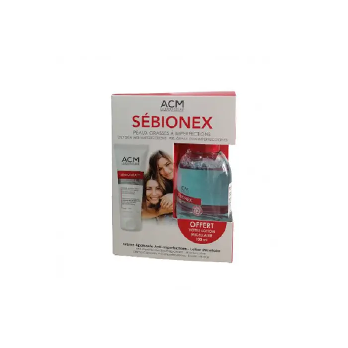 SEBIONEX COFFRET TRIO+LOTION MICELLAIRE GRATUIT