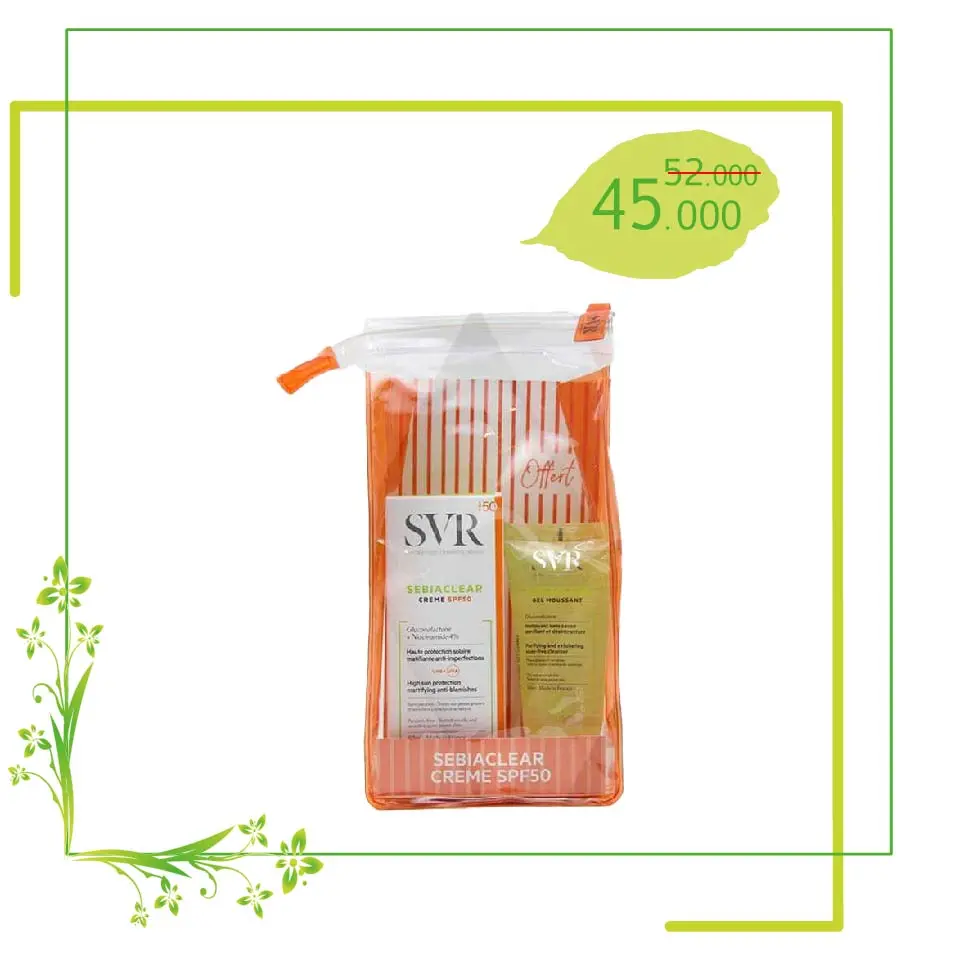 SVR Sebiaclear creme SPF50 solaire matifiante, 50ml