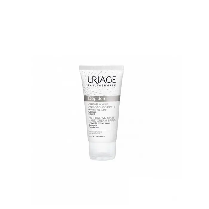 URIAGE DEPIDERM CREME MAINS ANTI-TACHES BRUNES SPF15 50ML