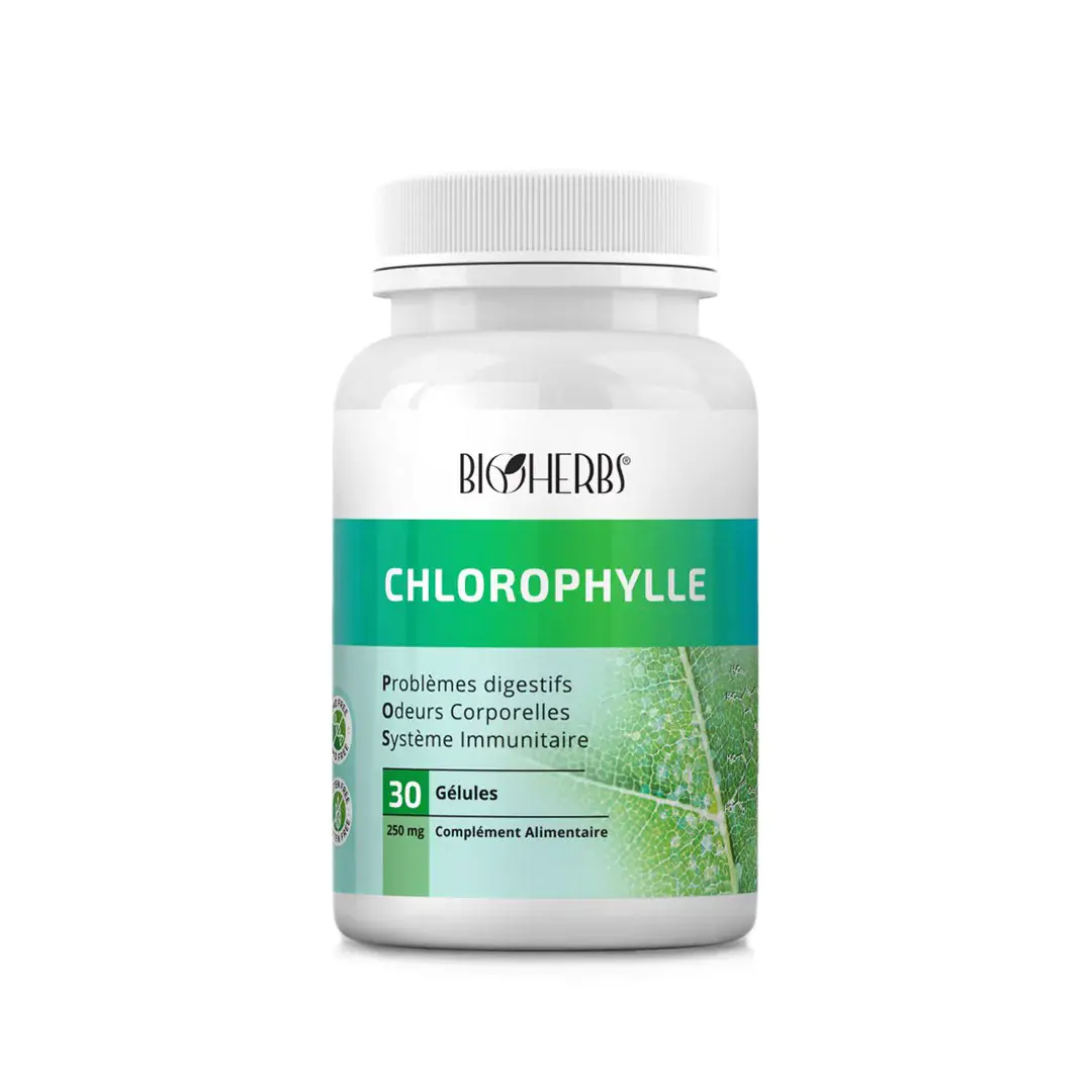 CHLOROPHYLLE 30 Gélules bioherbs