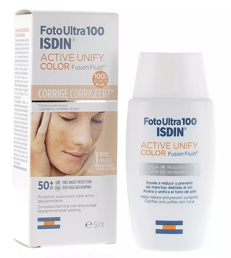 ISDIN FOTOULTRA ACTIVE UNIFY COLOR TEINTE  SPF50+ 50ML