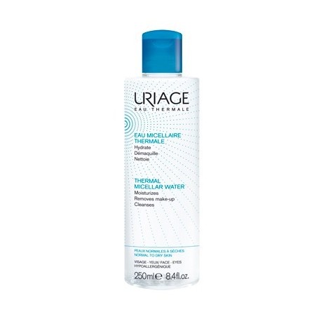 URIAGE EAU MICELLAIRE THERMALE PEAUX NORMALES A SECHES, 250ML