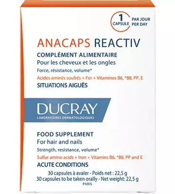 DUCRAY ANACAPS REACTIV BT/30