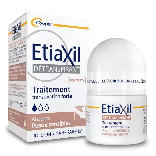 ETIAXIL DETRANSPIRANT CONFORT+ AISSELLES ROLL-ON 15ML