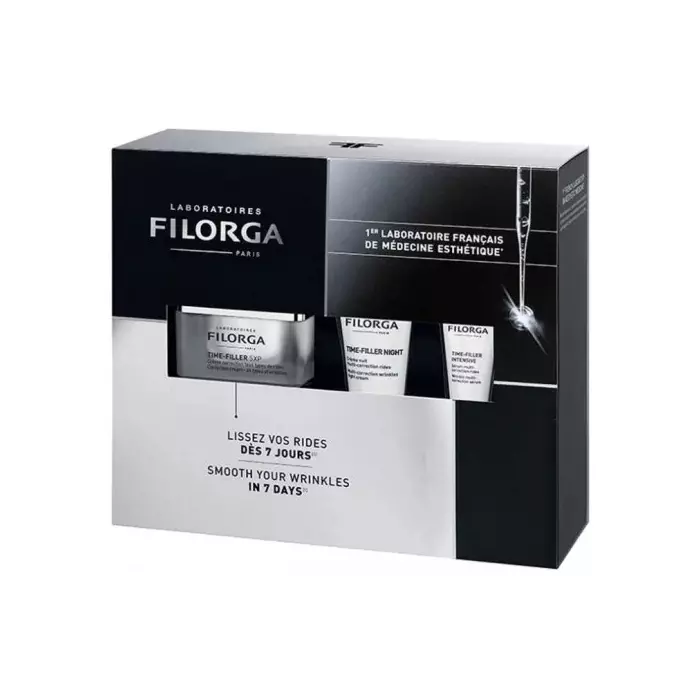 FILORGA COFFRET CADEAU TIME-FILLER 5XP PROGRAMME ANTI-RIDES