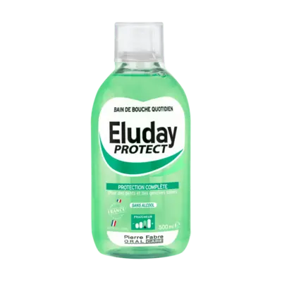 PIERRE FABRE ORAL CARE ELUDAY PROTECT BAIN DE BOUCHE QUOTIDIEN 500ML