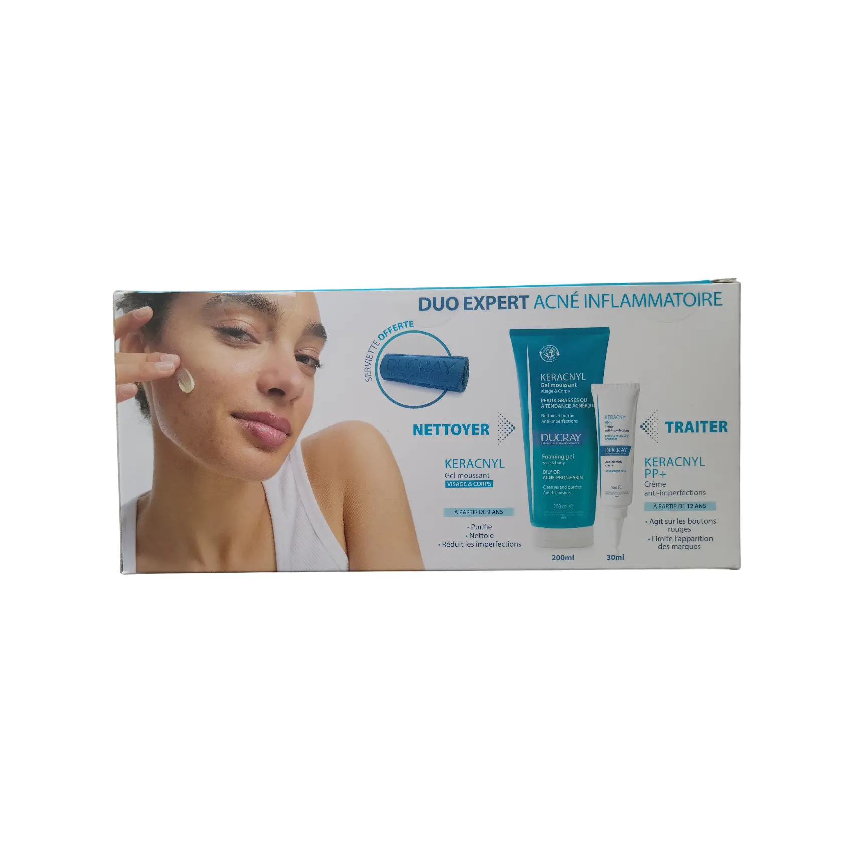 DUCRAY KERACNYL PACK PROMOTIONNEL DUO EXPERT ACNE INFLAMMATOIRE