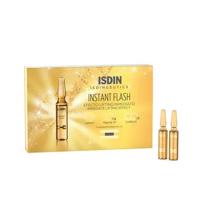 ISDIN ISDINCEUTICS INSTANT FLASH 5 AMPOULES X 2ML