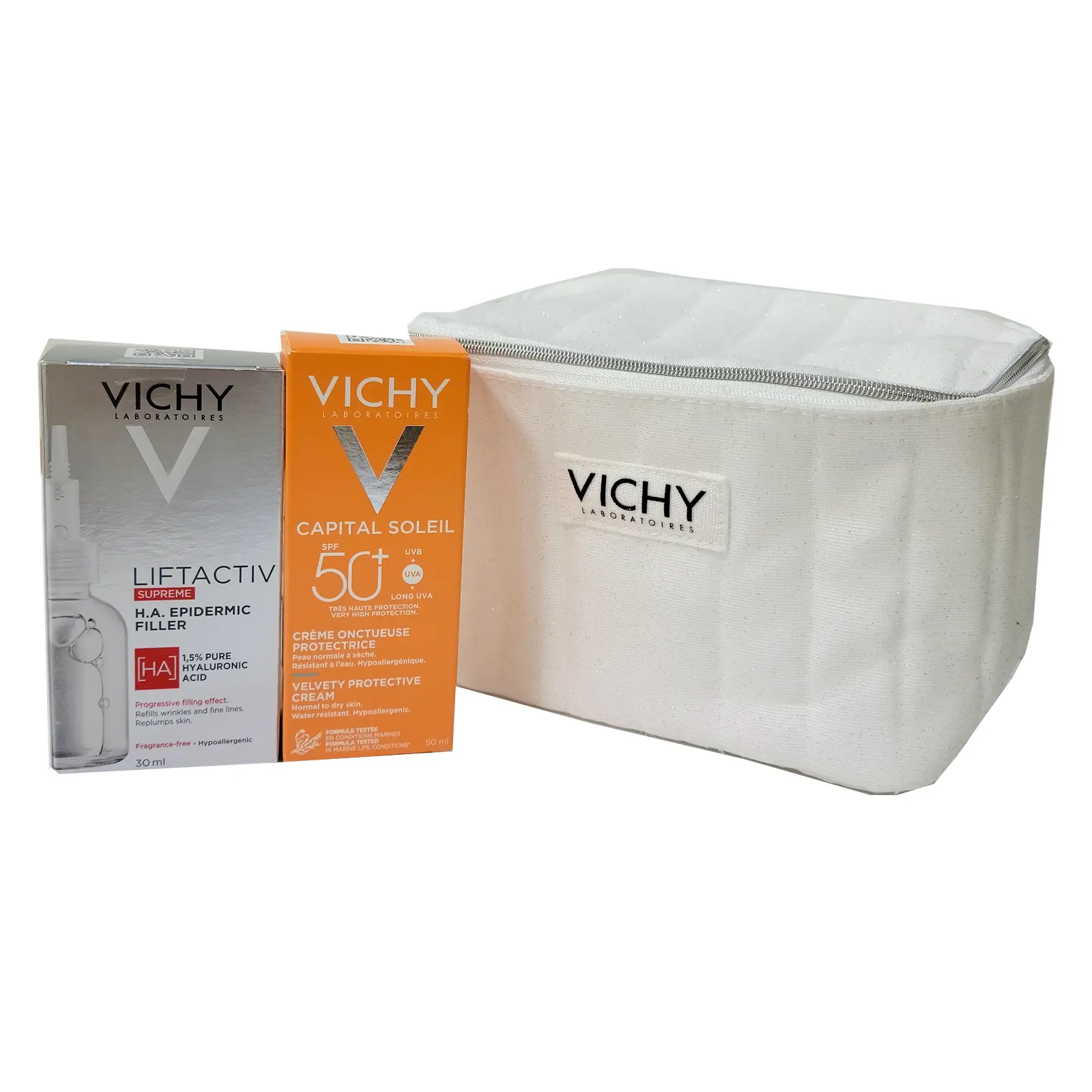 VICHY TROUSSE LIFTACTIV H.A EIDERMIC FILLER SERUM 30ML + CREME ONCTUEUSE SPF50 50ML