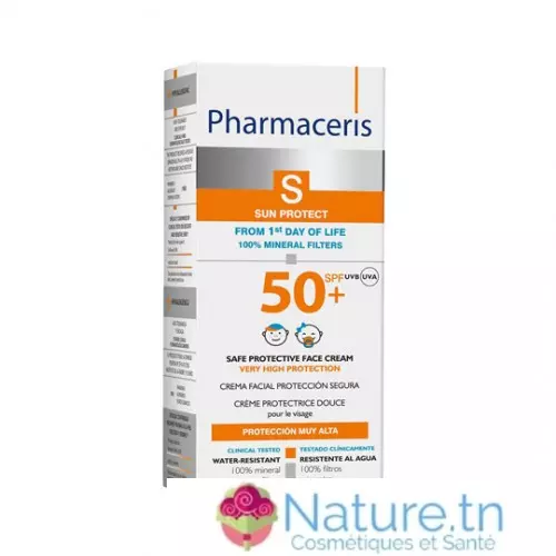 Pharmaceris S minérale bébé SPF50+ 50ML
