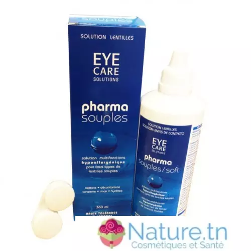 Eye Care Pharma souples Solution lentilles