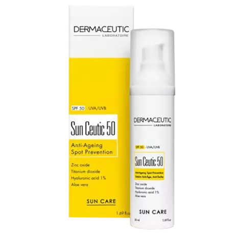 Dermaceutic sun ceutic SPF50 protection solaire anti age