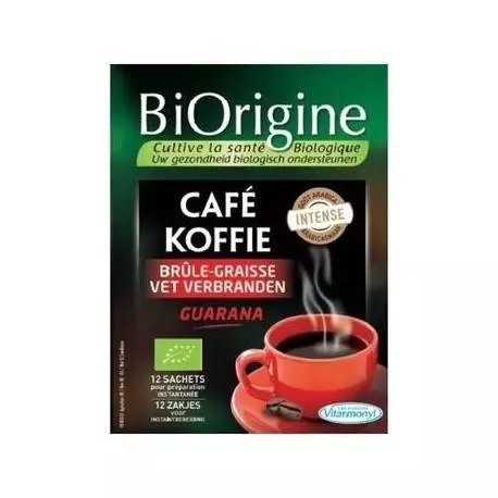 Vitarmonyl BIORIGINE CAFE BRULE GRAISSE – BOITE 12 SACHETS