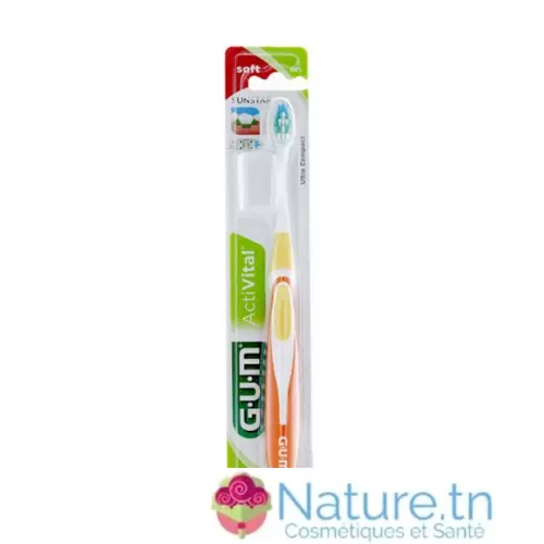 Gum Activital Brosse à Dents Ultra Compacte Souple 585