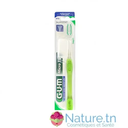 Gum Brosse à Dents Micro Tip Medium 473
