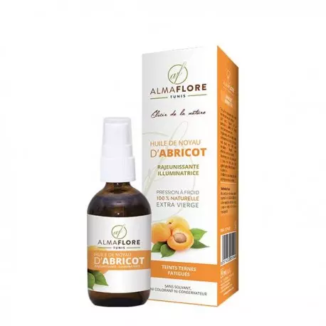 Almaflore huile de noyau d’abricot 50 ml
