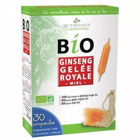 BIO GINSENG GELEE ROYALE – 30 AMPOULES