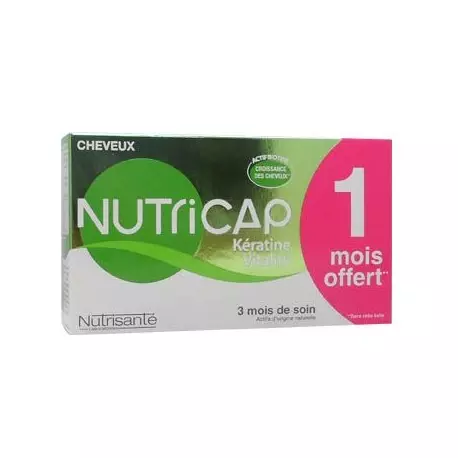 Nutricap kératine & vitalité 90 capsules