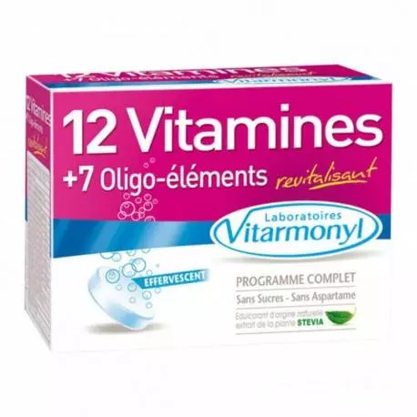 Vitarmonyl MULTIVITAMINES – 12 VITAMINES + 7 OLIGO-ELEMENTS