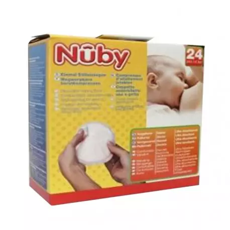 Nuby coussinet d’allaitement 24 pièces