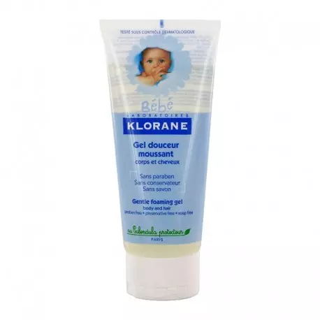 Klorane gel douceur moussant cheveux & corps